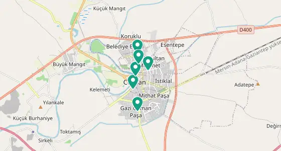 Ceyhan eczane konum haritası — Adana