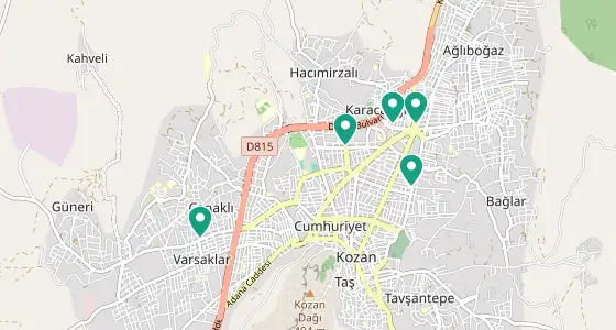 Kozan eczane konum haritası — Adana
