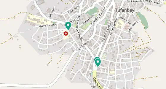Tufanbeyli eczane konum haritası — Adana