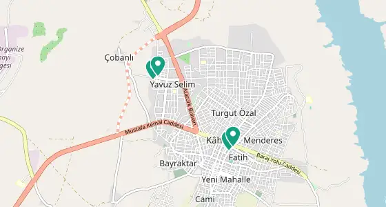 Kahta eczane konum haritası — Adıyaman
