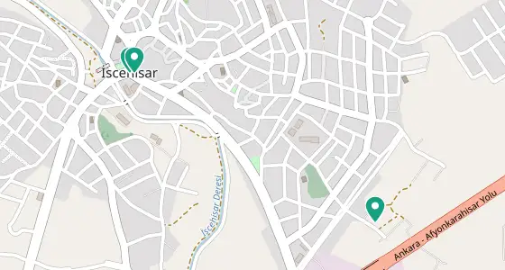 İscehisar eczane konum haritası — Afyonkarahisar
