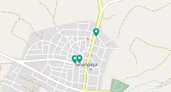 Sinanpaşa eczane konum haritası — Afyonkarahisar