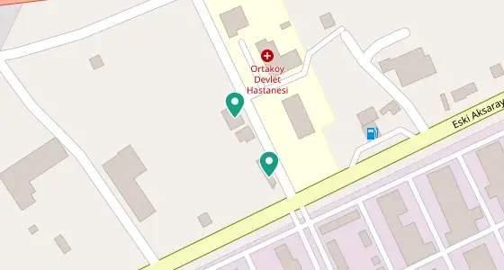 Ortaköy eczane konum haritası — Aksaray