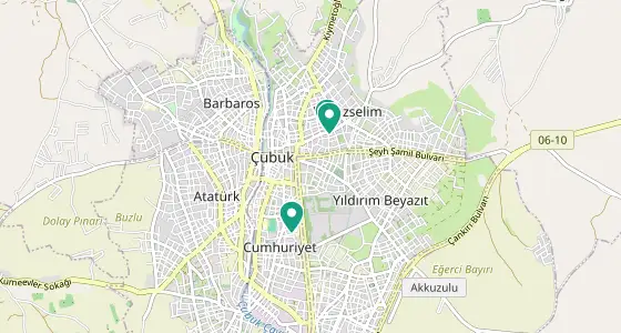 Çubuk eczane konum haritası — Ankara