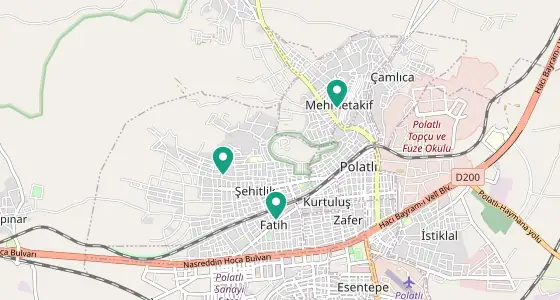 Polatlı eczane konum haritası — Ankara