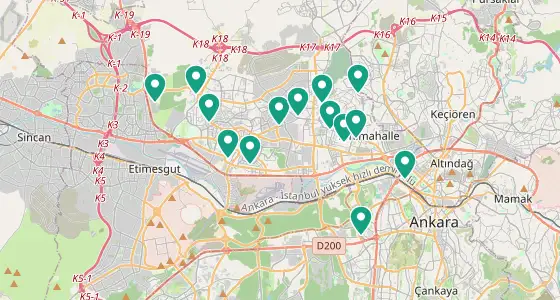 Yenimahalle eczane konum haritası — Ankara
