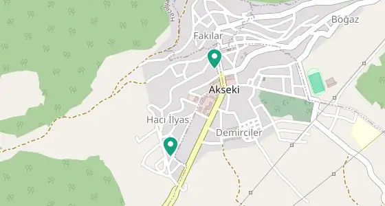 Akseki eczane konum haritası — Antalya