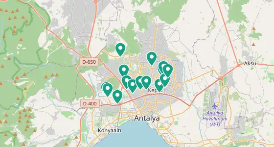 Kepez eczane konum haritası — Antalya