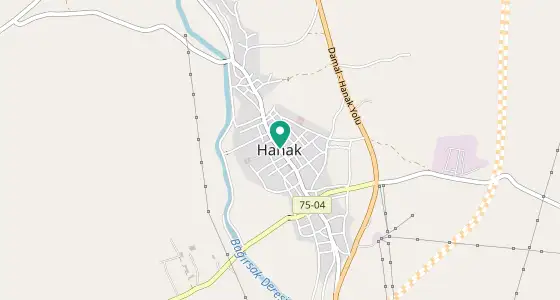 Hanak eczane konum haritası — Ardahan