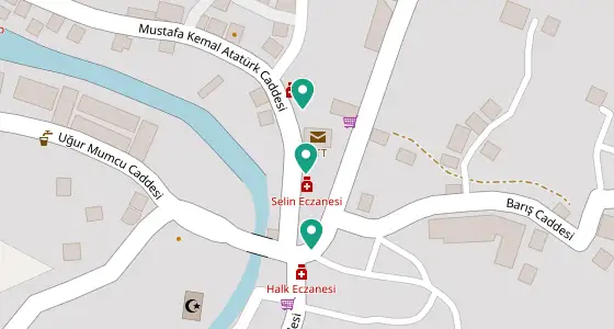 Kemalpaşa eczane konum haritası — Artvin