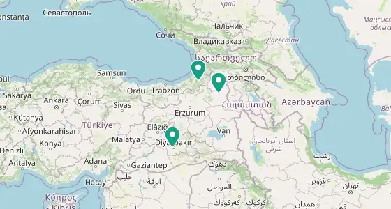 Merkez eczane konum haritası — Artvin