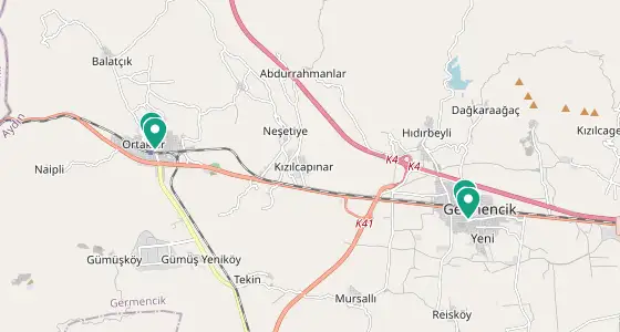 Germencik eczane konum haritası — Aydın