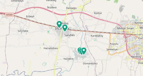 İncirliova eczane konum haritası — Aydın