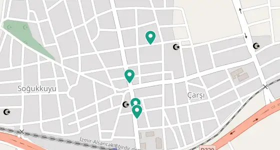 Köşk eczane konum haritası — Aydın