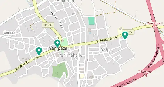 Yenipazar eczane konum haritası — Aydın