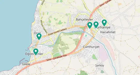 Burhaniye eczane konum haritası — Balıkesir