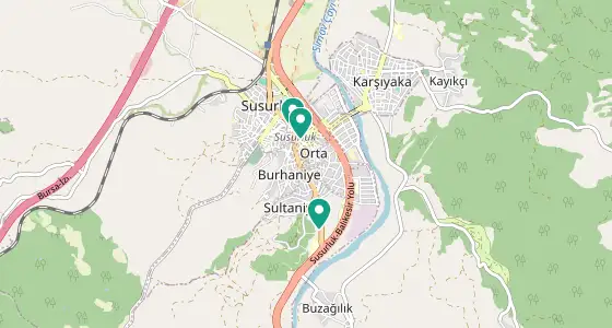 Susurluk eczane konum haritası — Balıkesir