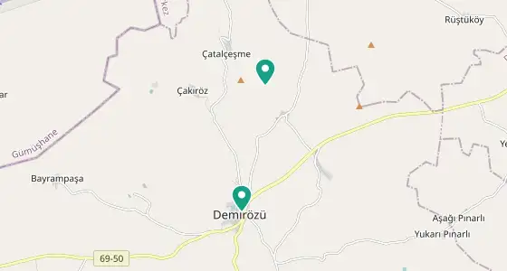 Demirözü eczane konum haritası — Bayburt