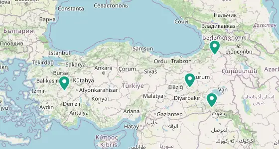 Merkez eczane konum haritası — Bingöl
