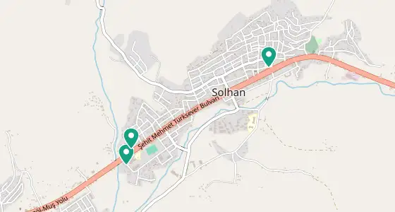 Solhan eczane konum haritası — Bingöl