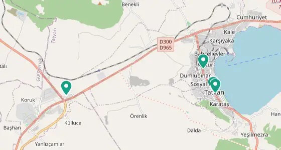 Tatvan eczane konum haritası — Bitlis