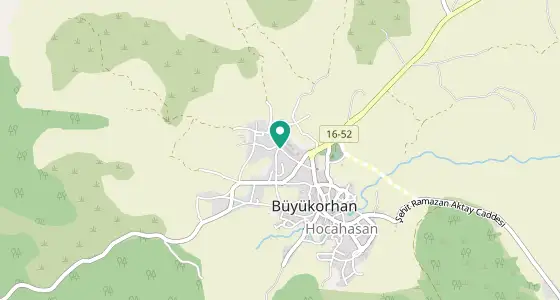 Büyükorhan eczane konum haritası — Bursa