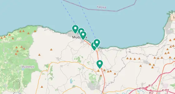 Mudanya eczane konum haritası — Bursa