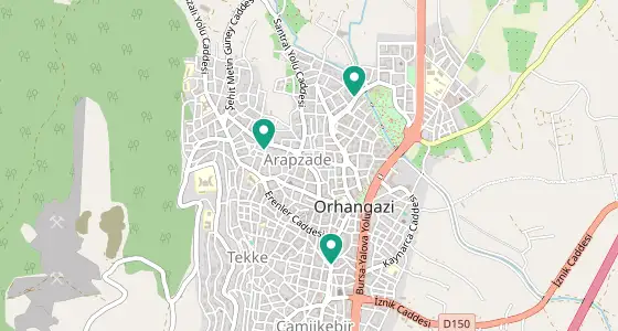 Orhangazi eczane konum haritası — Bursa