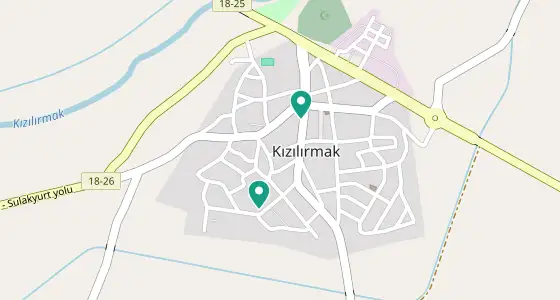 Kızılırmak eczane konum haritası — Çankırı