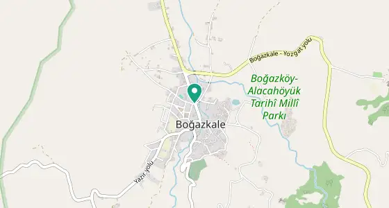 Boğazkale eczane konum haritası — Çorum