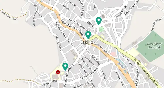 İskilip eczane konum haritası — Çorum