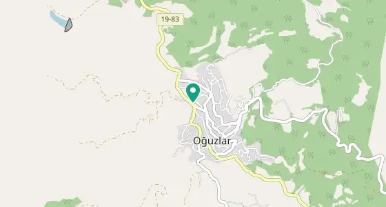 Oğuzlar eczane konum haritası — Çorum