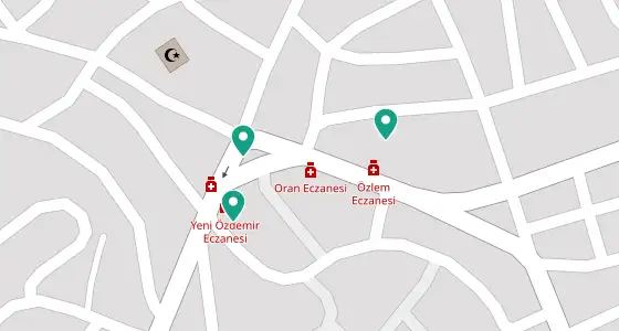 Çameli eczane konum haritası — Denizli