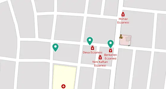Honaz eczane konum haritası — Denizli