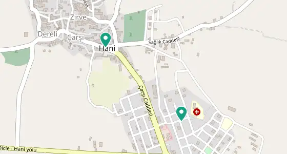 Hani eczane konum haritası — Diyarbakır
