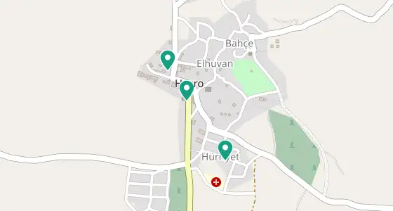 Hazro eczane konum haritası — Diyarbakır