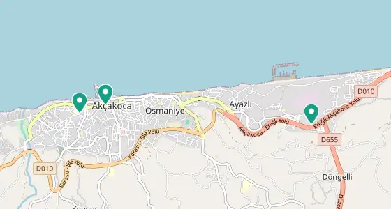 Akçakoca eczane konum haritası — Düzce