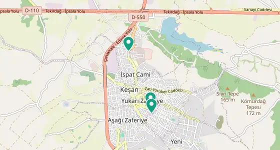 Keşan eczane konum haritası — Edirne