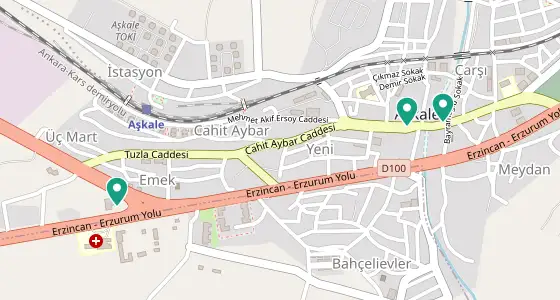 Aşkale eczane konum haritası — Erzurum