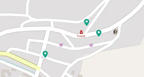 İspir eczane konum haritası — Erzurum