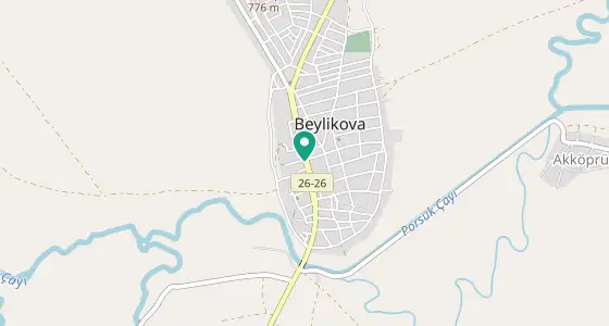 Beylikova eczane konum haritası — Eskişehir