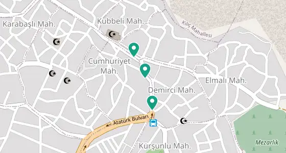 Sivrihisar eczane konum haritası — Eskişehir