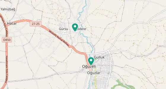 Oğuzeli eczane konum haritası — Gaziantep