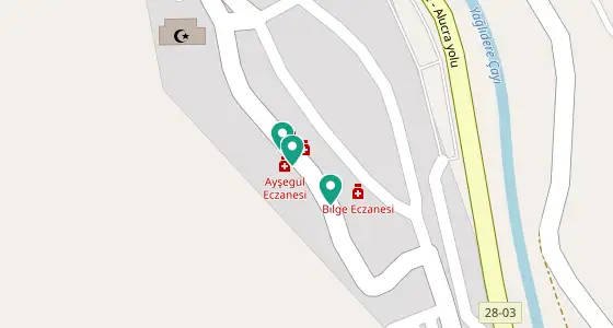 Yağlıdere eczane konum haritası — Giresun