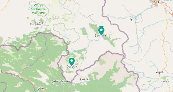 Şemdinli eczane konum haritası — Hakkari