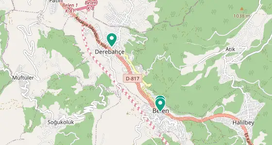 Belen eczane konum haritası — Hatay