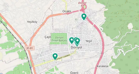 Dörtyol eczane konum haritası — Hatay