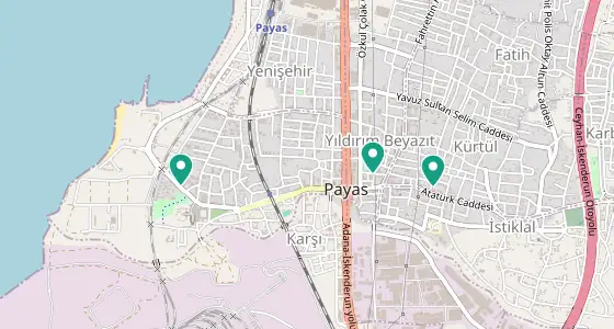 Payas eczane konum haritası — Hatay