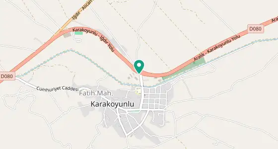Karakoyunlu eczane konum haritası — Iğdır