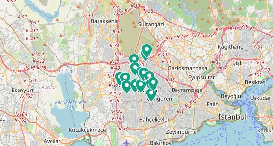 Bağcılar eczane konum haritası — İstanbul